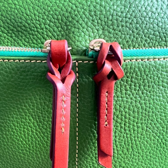 Dooney & Bourke Dillen Double Pocket Satchel - Picture 5 of 12